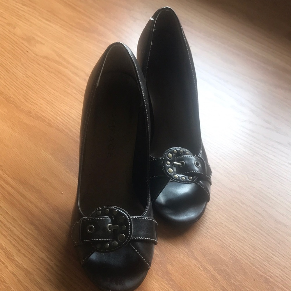 Rampage high heel shoes.  Hardly used.  Size 8M